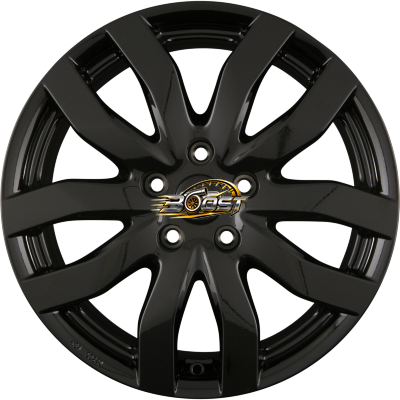 CMS C22 CBG Schwarz Glanz — Zwart lichtmetalen velg