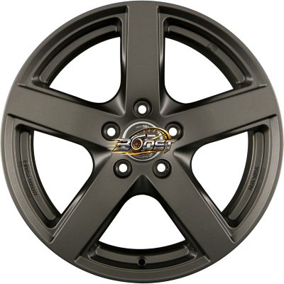 MSW MSW 55 Matt Dark Grey — Grijs/antraciet lichtmetalen velg