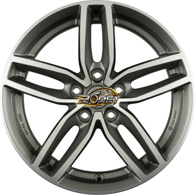 BROCK / RC RC29 Himalaya Grey Voll Poliert (HGVP) 7.50x17 5x112 BROCK / RC RC29 Himalaya Grey Voll Poliert (HGVP) 7.50x17 5x112