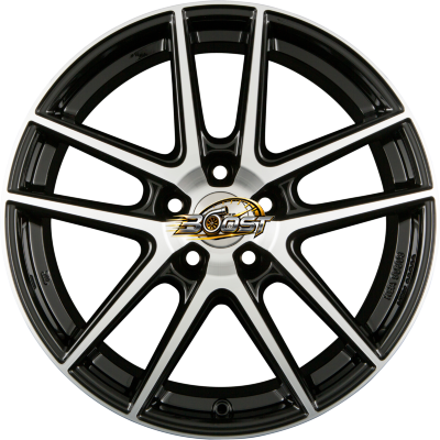 PLATIN P 73 Diamant Schwarz Frontpoliert 6.00x15 5x100 PLATIN P 73 Diamant Schwarz Frontpoliert 6.00x15 5x100