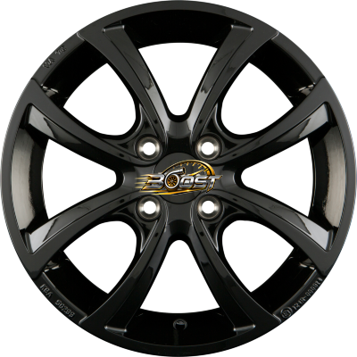 OXXO TELESTO (OX10) GLOSSY BLACK - Schwarz Glanz 5.00x15 4x100 OXXO TELESTO (OX10) GLOSSY BLACK - Schwarz Glanz 5.00x15 4x100