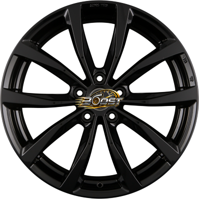 MAK WOLF Gloss Black 7.50x17 5x100 MAK WOLF Gloss Black 7.50x17 5x100