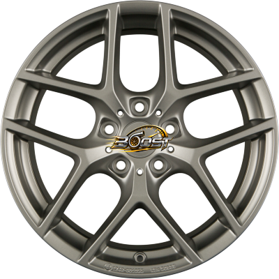 BORBET Y Titan Matt 16 bis 18 Zoll - nur 5x120 — Grijs/antraciet lichtmetalen velg