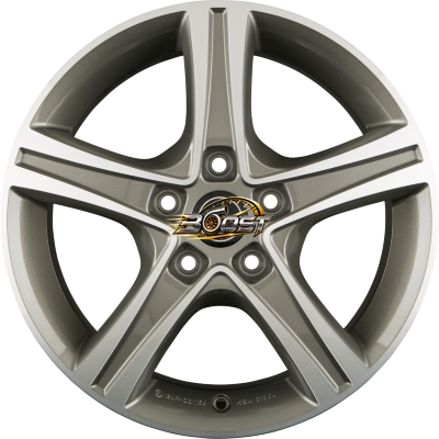 BORBET CWD Mistral Anthracite Glossy Polished 7.00x17 5x114 BORBET CWD Mistral Anthracite Glossy Polished 7.00x17 5x114