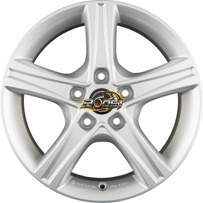 BORBET CWD Crystal Silver — Zilver lichtmetalen velg