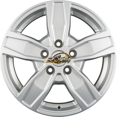AUTEC QUANTRO (Q) Brillantsilber — Zilver lichtmetalen velg