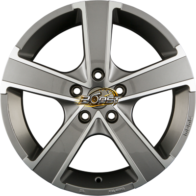 MOMO WIN PRO EVO Glossy Anthracite Diamond Cut — Grijs/antraciet lichtmetalen velg