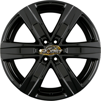 MAK STONE 6 Gloss Black — Zwart lichtmetalen velg