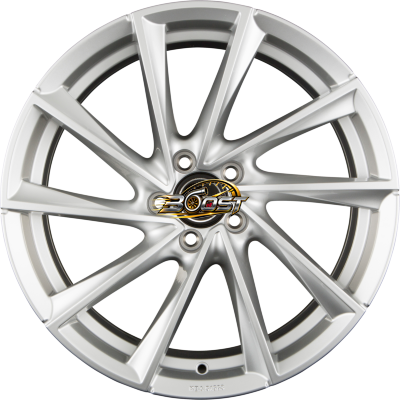 BORBET VTX Brilliant Silver — Zilver lichtmetalen velg