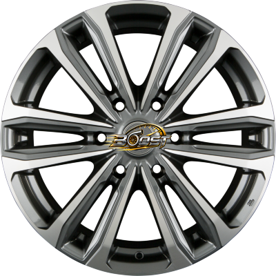 MAK SAFARI 6 Gun Metal Mirror Face 8.50x20 6x114 MAK SAFARI 6 Gun Metal Mirror Face 8.50x20 6x114