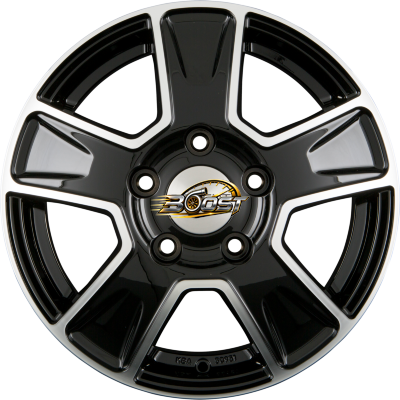 DEZENT VAN DARK - Black Polished 6.50x16 6x130 DEZENT VAN DARK - Black Polished 6.50x16 6x130