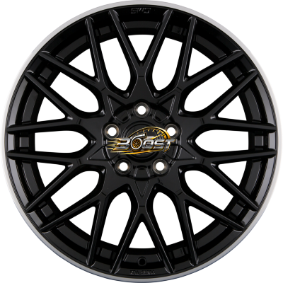 CMS C25 DRB Diamant Horn Schwarz — Zwart lichtmetalen velg