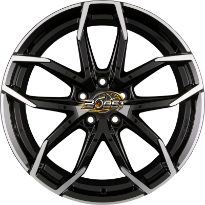 RIAL LUCCA Diamant-Schwarz Frontpoliert 6.50x17 4x108 RIAL LUCCA Diamant-Schwarz Frontpoliert 6.50x17 4x108
