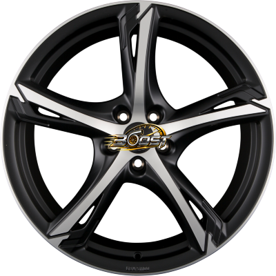 RONAL R62 Jetblack-Matt-Frontkopiert 7.50x18 5x108 RONAL R62 Jetblack-Matt-Frontkopiert 7.50x18 5x108