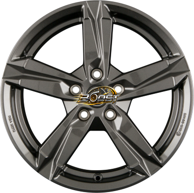 BORBET T10 Mistral Anthracite Glossy — Grijs/antraciet lichtmetalen velg