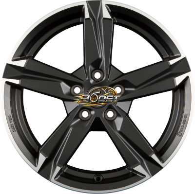 BORBET T10 Matt Schwarz Poliert 6.50x16 5x114 BORBET T10 Matt Schwarz Poliert 6.50x16 5x114