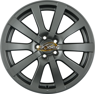 PLATIN P 58 Grey — Grijs/antraciet lichtmetalen velg