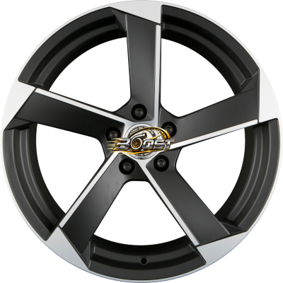 ETABETA MAGIC Black Matt Full Polish 9.00x20 5x112 ETABETA MAGIC Black Matt Full Polish 9.00x20 5x112