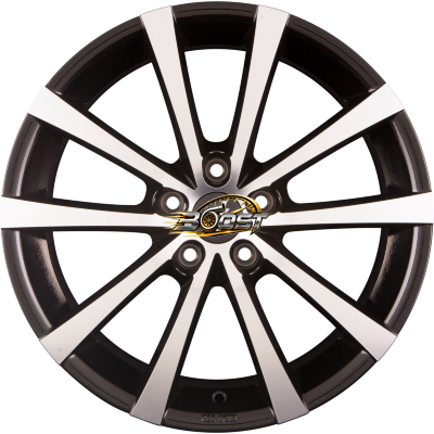 itWHEELS ALICE Glanzschwarz Poliert 7.00x17 5x100 itWHEELS ALICE Glanzschwarz Poliert 7.00x17 5x100