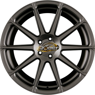 BARRACUDA PROJECT 2.0 Matt Gunmetal — Grijs/antraciet lichtmetalen velg