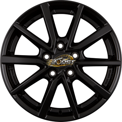 PLATIN P 95 Diamant Schwarz — Zwart lichtmetalen velg