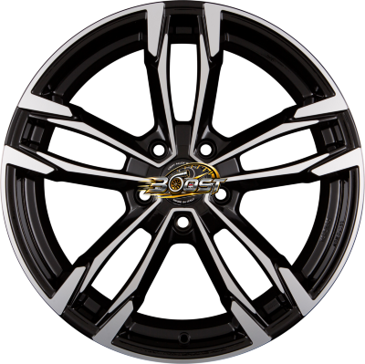 ARCASTING GIORGIONE Black Glossy Polished — Zwart lichtmetalen velg