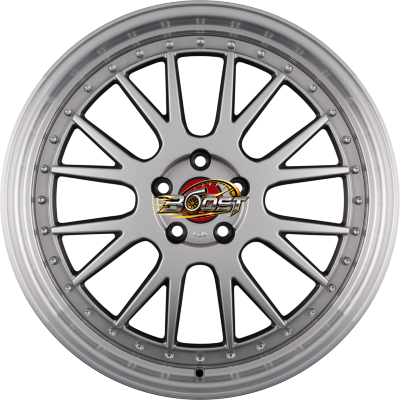 TEC SPEEDWHEELS GT EVO Hyper Silber Hornpoliert (HSPL) — Zilver lichtmetalen velg