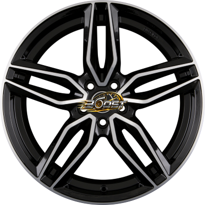 GMP ITALIA FASTEN Black Diamond 7.50x17 5x114 GMP ITALIA FASTEN Black Diamond 7.50x17 5x114