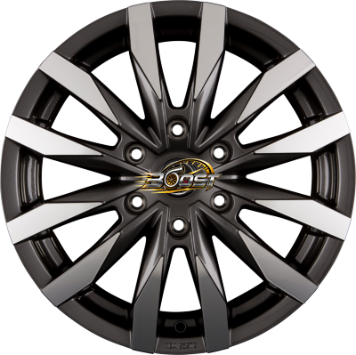 BORBET CW6 Mistral Anthracite Glossy Polished 7.50x18 6x114 BORBET CW6 Mistral Anthracite Glossy Polished 7.50x18 6x114