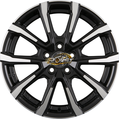 MSW MSW 79 Gloss Black Full Polish — Zwart lichtmetalen velg