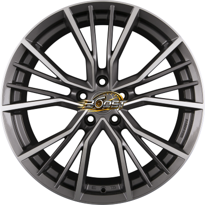 MAK UNION Gun Metal Mirror Face 8.50x21 5x112 MAK UNION Gun Metal Mirror Face 8.50x21 5x112