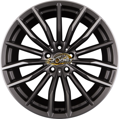MAK RAPP Gun Metal Mirror Face 9.50x21 5x112 MAK RAPP Gun Metal Mirror Face 9.50x21 5x112