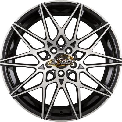 SECRET WHEELS SW2 Black Polish 8.00x18 5x112 SECRET WHEELS SW2 Black Polish 8.00x18 5x112