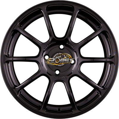 BARRACUDA SUMMA Matt Black Pure Sports 7.50x17 4x98 BARRACUDA SUMMA Matt Black Pure Sports 7.50x17 4x98