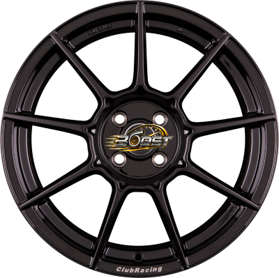 AUTEC CLUBRACING (CR) Schwarz — Zwart lichtmetalen velg