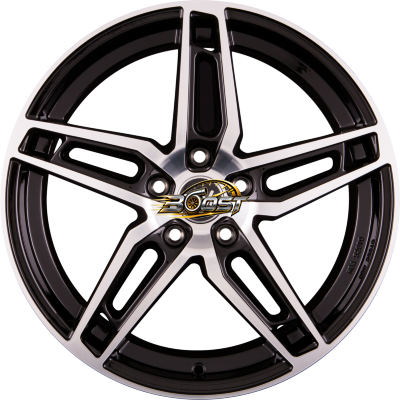 DBV 5DS 005 Schwarz Glänzend Front Poliert 7.00x17 5x114 DBV 5DS 005 Schwarz Glänzend Front Poliert 7.00x17 5x114
