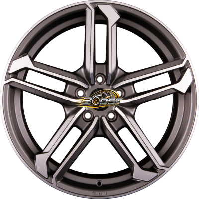 BORBET ATX Graphite Polished Matt 8.50x20 5x112 BORBET ATX Graphite Polished Matt 8.50x20 5x112