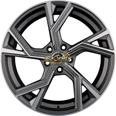 AVUS Racing AF20 Matt Anthracite Polished 9.50x21 5x112 AVUS Racing AF20 Matt Anthracite Polished 9.50x21 5x112