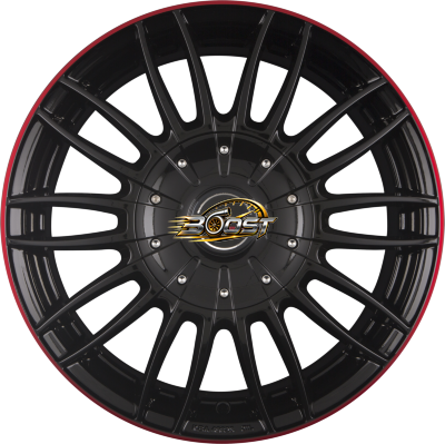 BORBET CW3 Black Glossy Red Ring 7.50x18 5x130 BORBET CW3 Black Glossy Red Ring 7.50x18 5x130