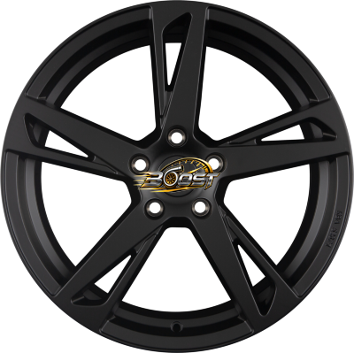 CARMANI CA16 ANTON Black Matt (BM) — Zwart lichtmetalen velg