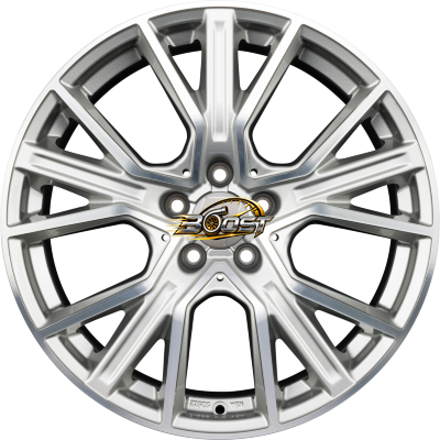 2DRV by WHEELWORLD WH34 Daytona Grau Hochglanzpoliert (DGP+) — Grijs/antraciet lichtmetalen velg