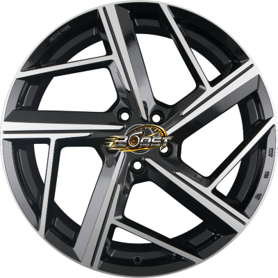 MAK QVATTRO Black Mirror Face 8.50x19 5x112 MAK QVATTRO Black Mirror Face 8.50x19 5x112