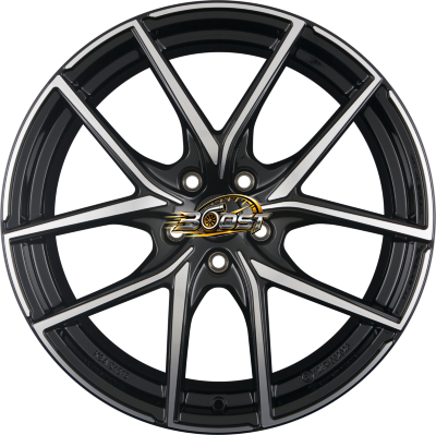 DEZENT TO DARK - Schwarz Frontpoliert 7.50x18 5x112 DEZENT TO DARK - Schwarz Frontpoliert 7.50x18 5x112
