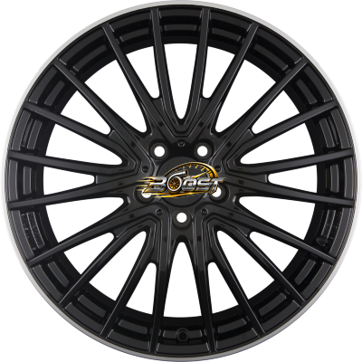 AEZ BERLIN BLACK - Black Polished Lip 7.50x19 5x112 AEZ BERLIN BLACK - Black Polished Lip 7.50x19 5x112