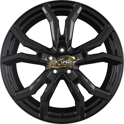 DEZENT TV BLACK - Schwarz — Zwart lichtmetalen velg
