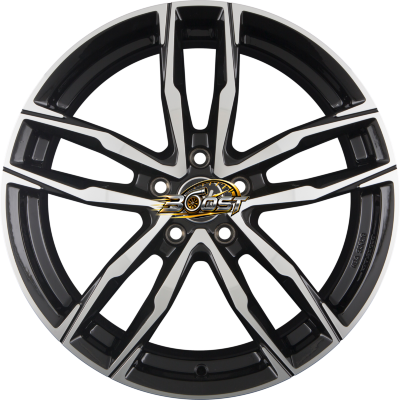 DBV VIENNA II Schwarz Glänzend Front Poliert 8.00x18 5x112 DBV VIENNA II Schwarz Glänzend Front Poliert 8.00x18 5x112