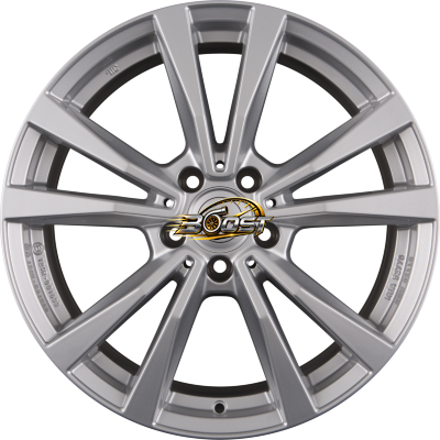 RIAL M12X Polar-Silber — Zilver lichtmetalen velg