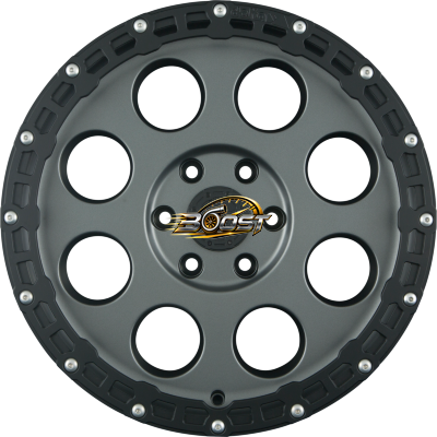 DELTA 4x4 KLASSIK B RUGGED Gun Metal Grey Matt — Grijs/antraciet lichtmetalen velg