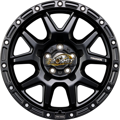 TOMASON TN OFFROAD Black Painted 8.00x18 5x114 TOMASON TN OFFROAD Black Painted 8.00x18 5x114