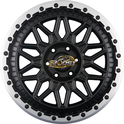 FONDMETAL BLUSTER Matt Black Machined Lip 8.00x18 6x140 FONDMETAL BLUSTER Matt Black Machined Lip 8.00x18 6x140